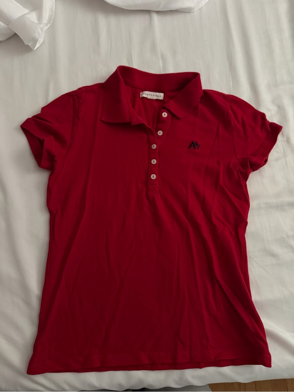 Aeropostale Red Polo Tee